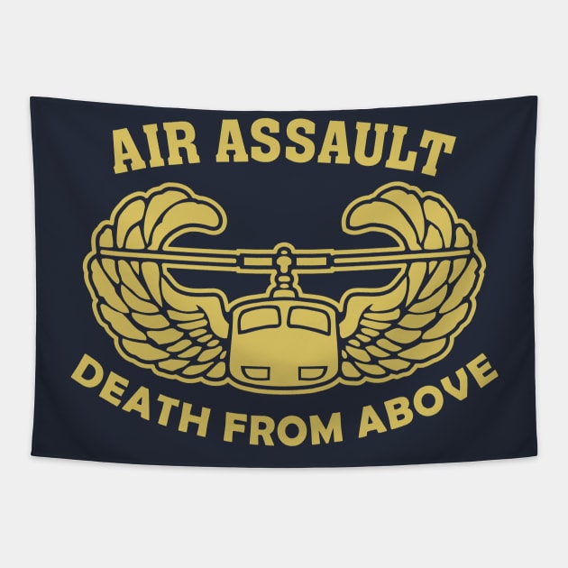 Mod.16 The Sabalauski Air Assault School Death from Above Tapestry by parashop