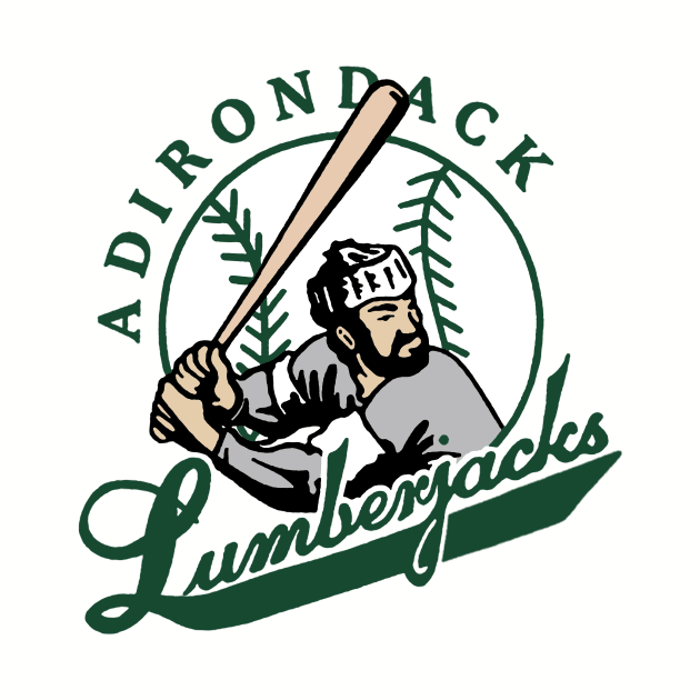 Adirondack Lumberjacks Baseball by MindsparkCreative