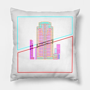 Nakatomi Plaza Christmas Pillow