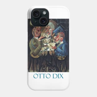 The Skat Players by Otto Dix Phone Case