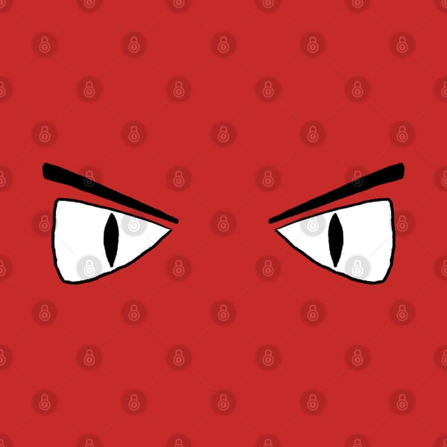 Cartoon Eyes - Angry Face by TheWanderingFools