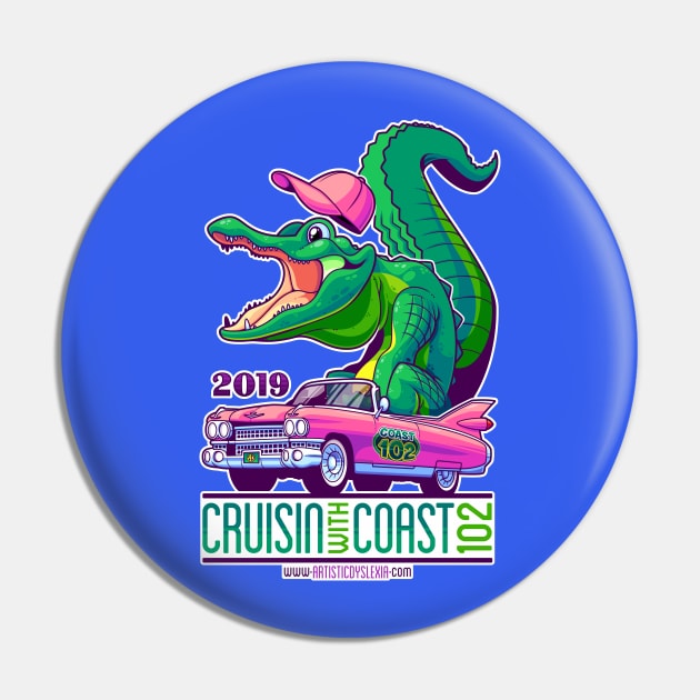 Cruisin' With Coast 102 - 2019 Pin by ArtisticDyslexia