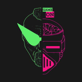 Game On Cyberpunk Futuristic Cyborg T-Shirt