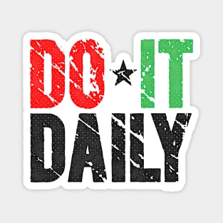 Do It Daily Washed Out Magnet