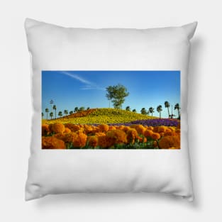 flowers in the field Pillow