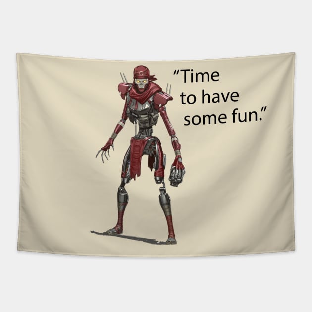 Revenant Apex Legends Tapestry by Water Boy