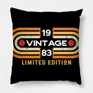 Vintage 1983 | Retro Video Game Style Pillow