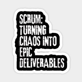 Scrum-tastic: Memes Galore Sticker and T-Shirt Collection Magnet