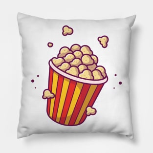 Popcorn Cartoon Pillow