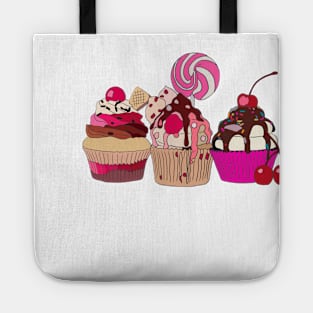 Loaded cupcakes Tote