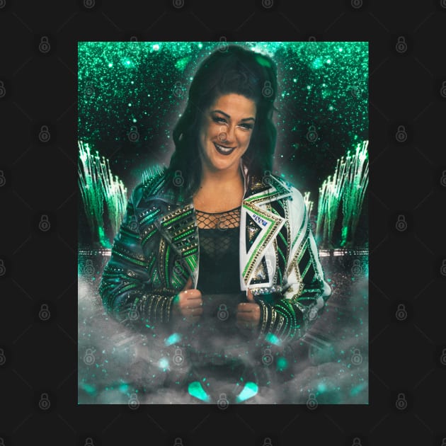 Bayley - Green Mania by vickytoriaq