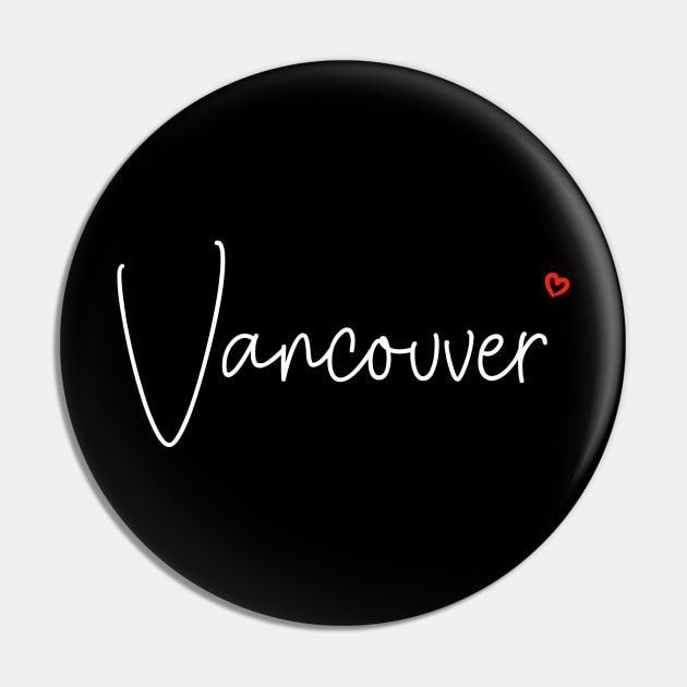 Vancouver Pin by finngifts