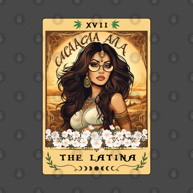 The Latina Tarot Card, Latina Power by AlquimiaDesign