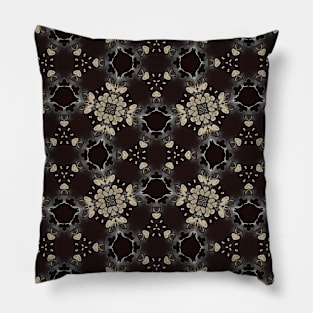 Black and White Bee Wings Pattern - WelshDesignsTP002 Pillow