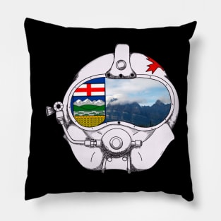 Alberta Dive Flag Pillow