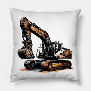 Excavator Pillow