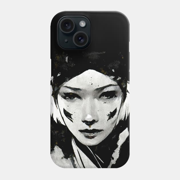 Kitsune portrait Phone Case by etherElric