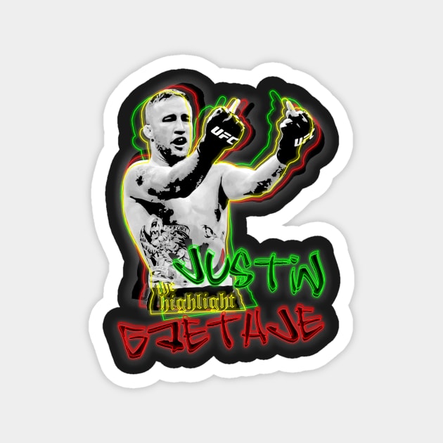 Justin Gaethje The Highlight Magnet by SavageRootsMMA