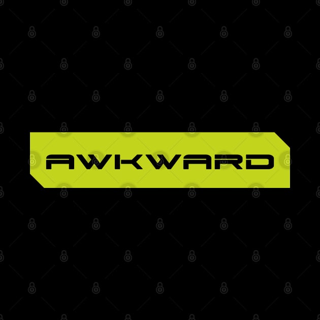 Awkward simple cyberpunk urban slang letters by Swiiing