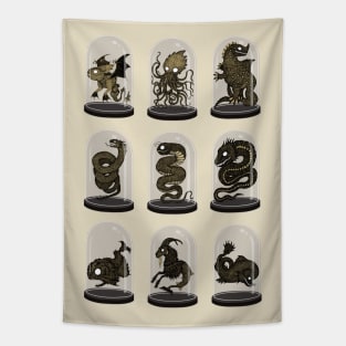 Sea Monster Bell Jars Tapestry