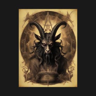 The Dark Majesty of Baphomet T-Shirt