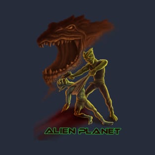 Alien Planet - Aliens & Dweller T-Shirt