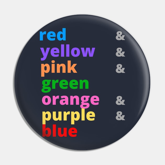 Red to Blue Pin by OldTony