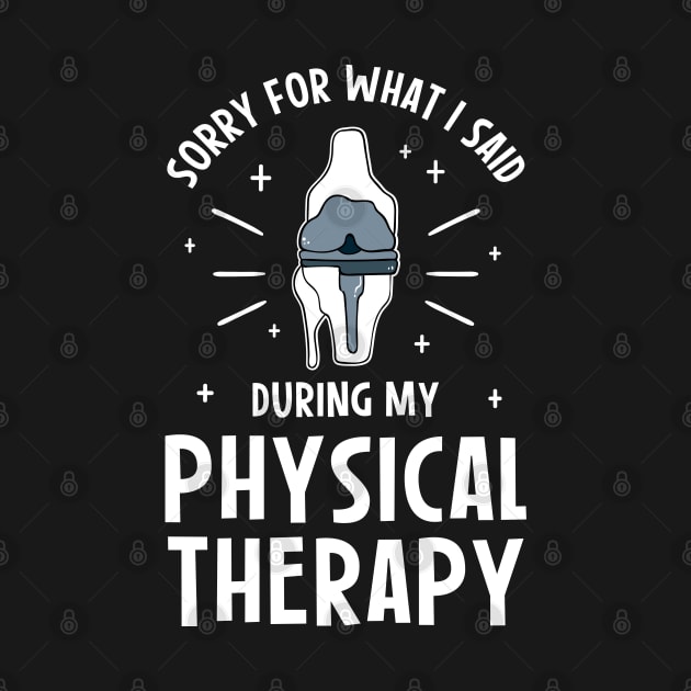 Sorry For What I Said During My Physical Therapy by seiuwe