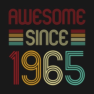 Vintage Awesome Since 1965 T-Shirt