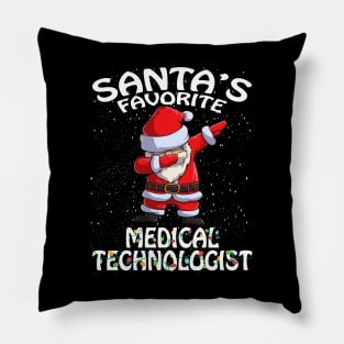 Santas Favorite Medical Technologist Christmas Pillow