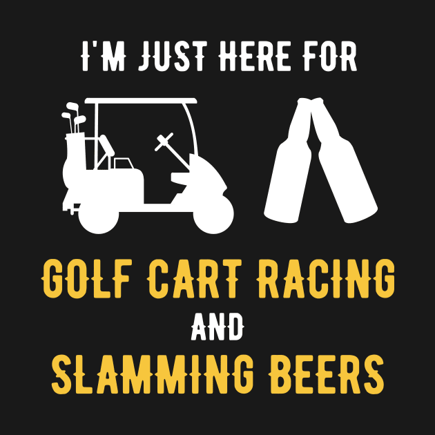 Golf Cart Racing and Slamming Beers for a Golfer by Anassein.os