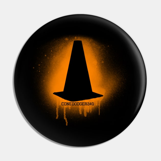 Cone Graffiti Pin by ConeDodger240