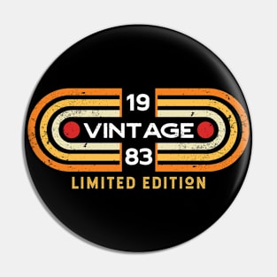 Vintage 1983 | Retro Video Game Style Pin