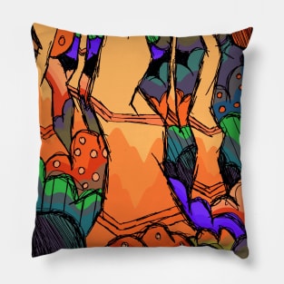 The trees of the wood Pillow