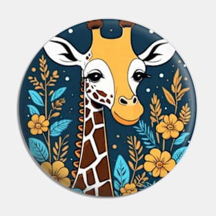 Giraffe gifts Pin