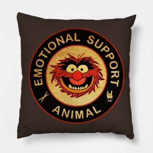 Vintage Animal Angry Pillow