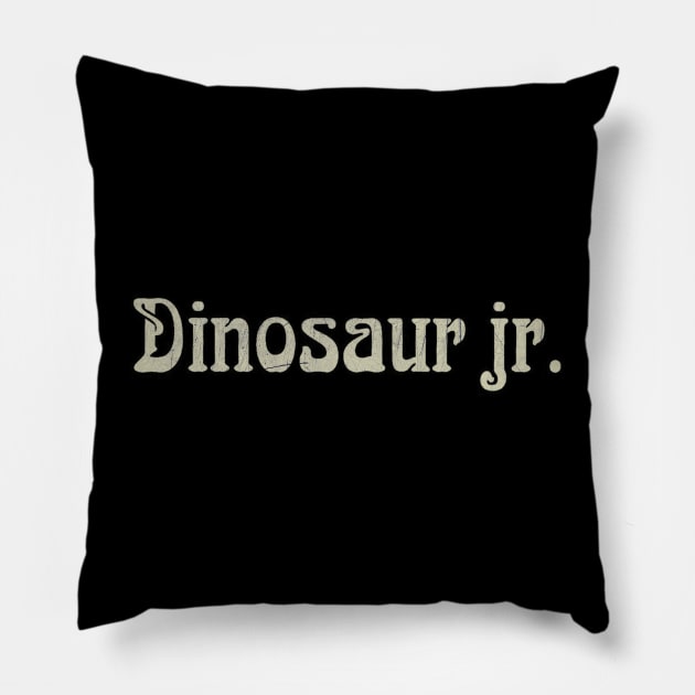 Dinosaur jr Vintage Pillow by ballon