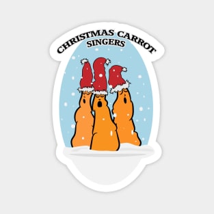 The Christmas Carrot Singers Magnet