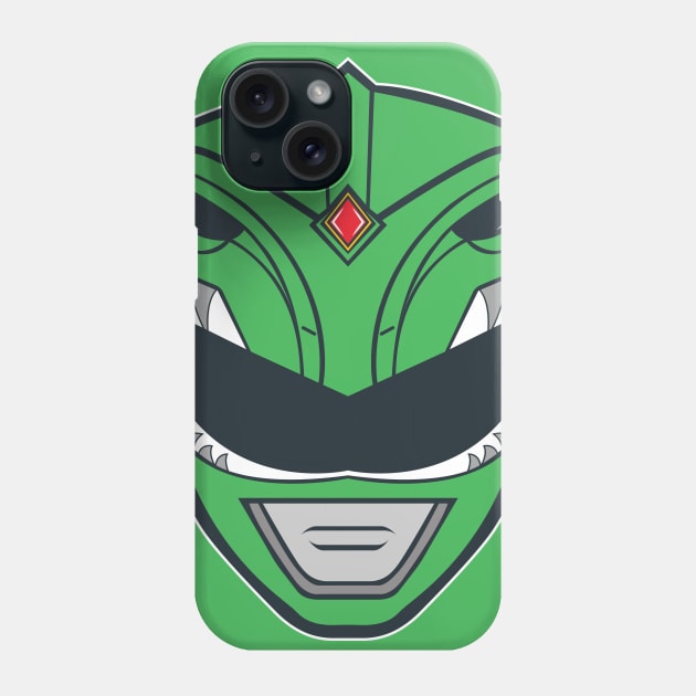 Go Go Green Ranger Phone Case by rinimalodesign