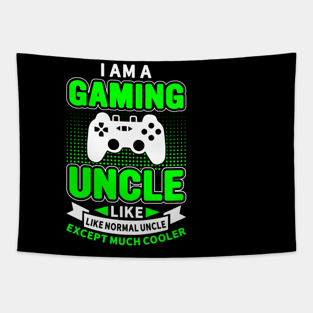 I'm A Gaming Uncle Tapestry by badrianovic