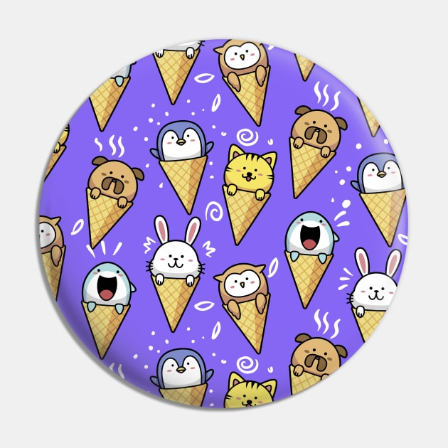 Funny animals ice cream mask for kids, face mask for boys, face mask for girls, facemask for boy, facemask for girl, indigo mask, purple face mask, violet face mask Pin by crocozen