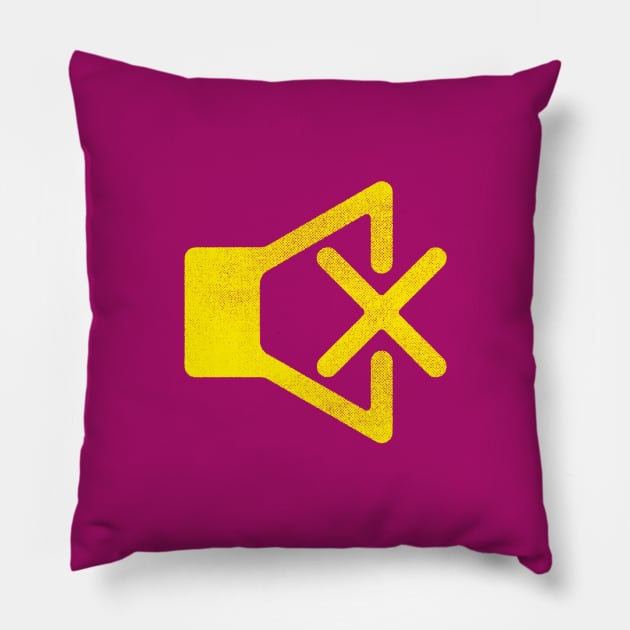 Enjoy the Silence Pillow by daparacami