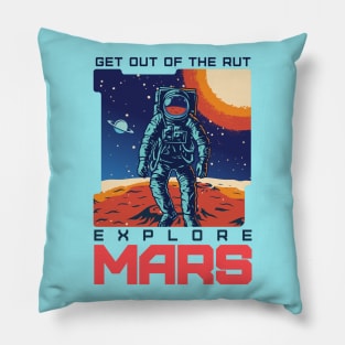 Explore Mars Pillow