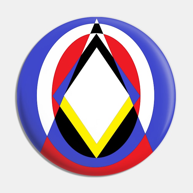 black white red blue yellow circles and triangles Pin by OmarZArtShop