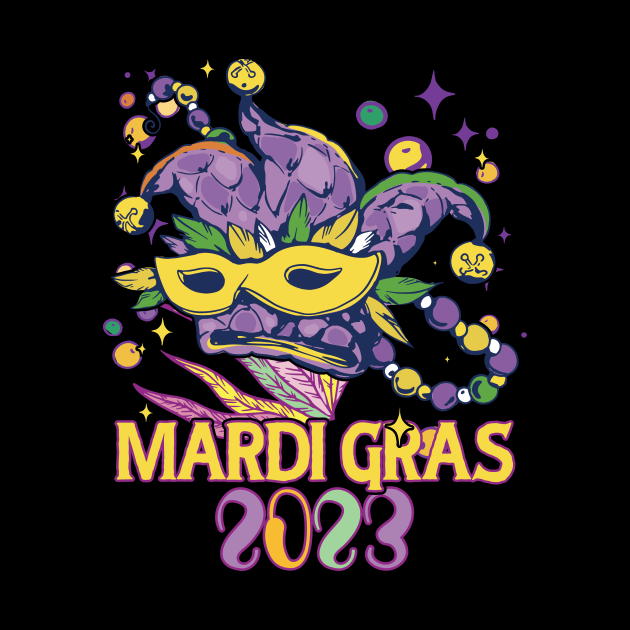 Funny Mardi Gras Mardi Gras 2023 Jester by Artyui