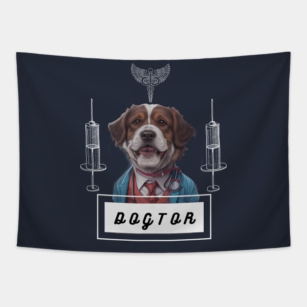 DOGTOR Tapestry by WOLVES STORE