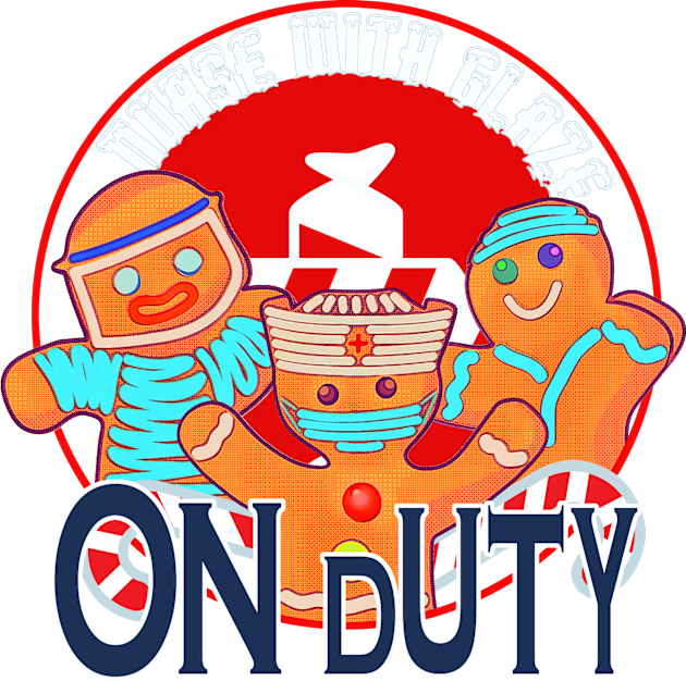 Nurse On Duty Kids T-Shirt by MisconceivedFantasy