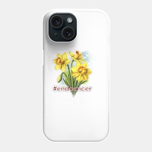 Daffodils For Cancer Hope Phone Case