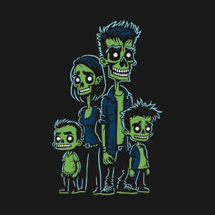 Zombie Family - 1 T-Shirt