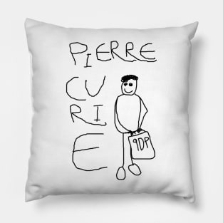 Pierre Curie by 9DP Pillow